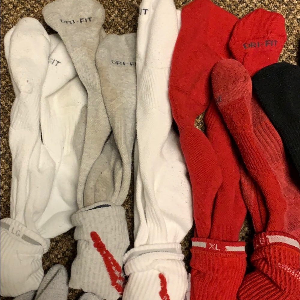 Assorted Nike/Cabelas/Adidas/FoxRiver/Hanes/Stride